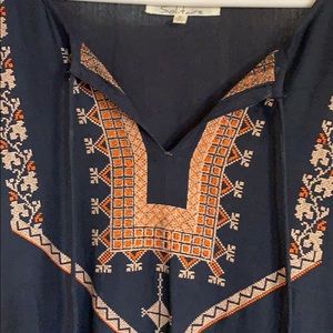 Boutique Southern Flair Navy Dress Size S